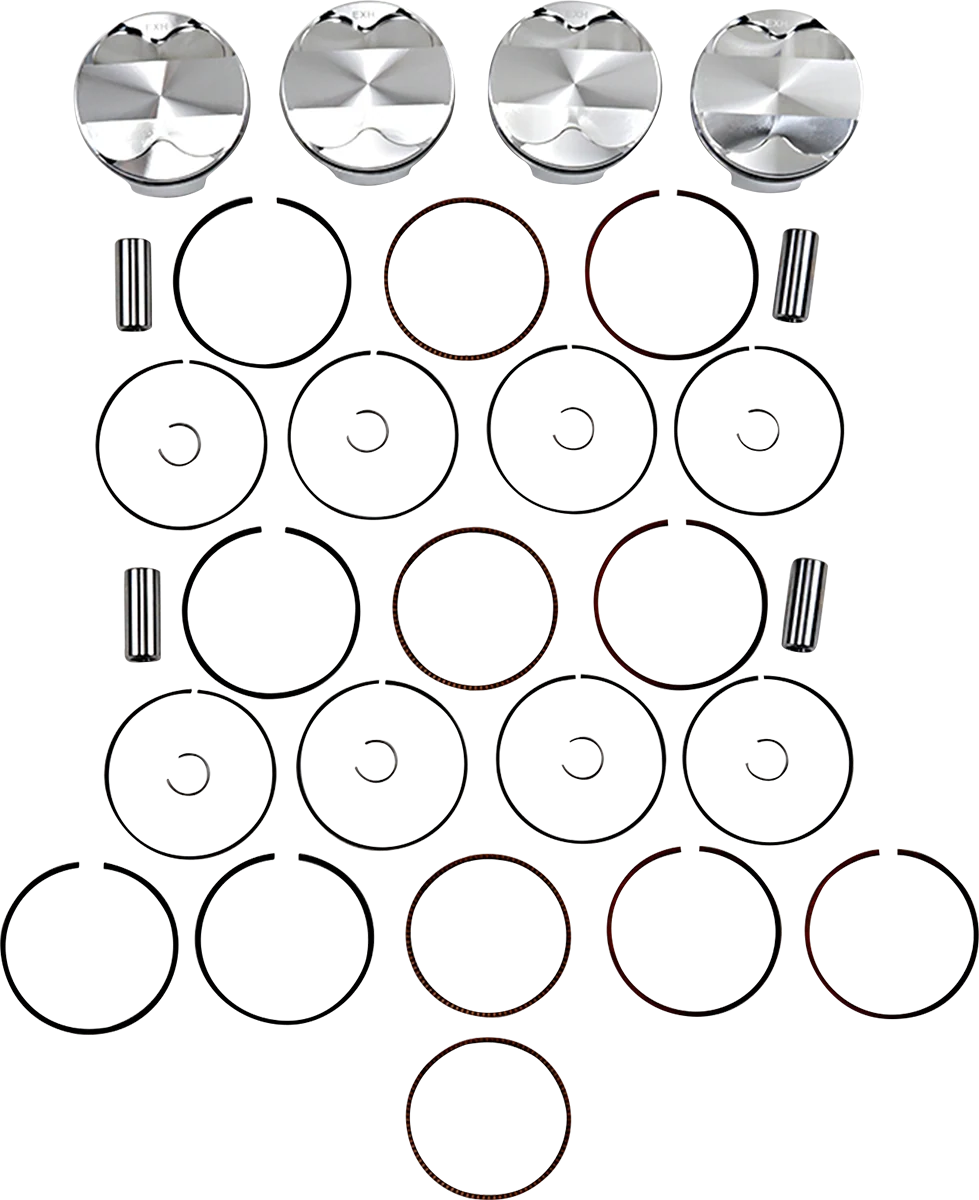 World-Class JE PISTONS Piston Kit 247931 Elegant