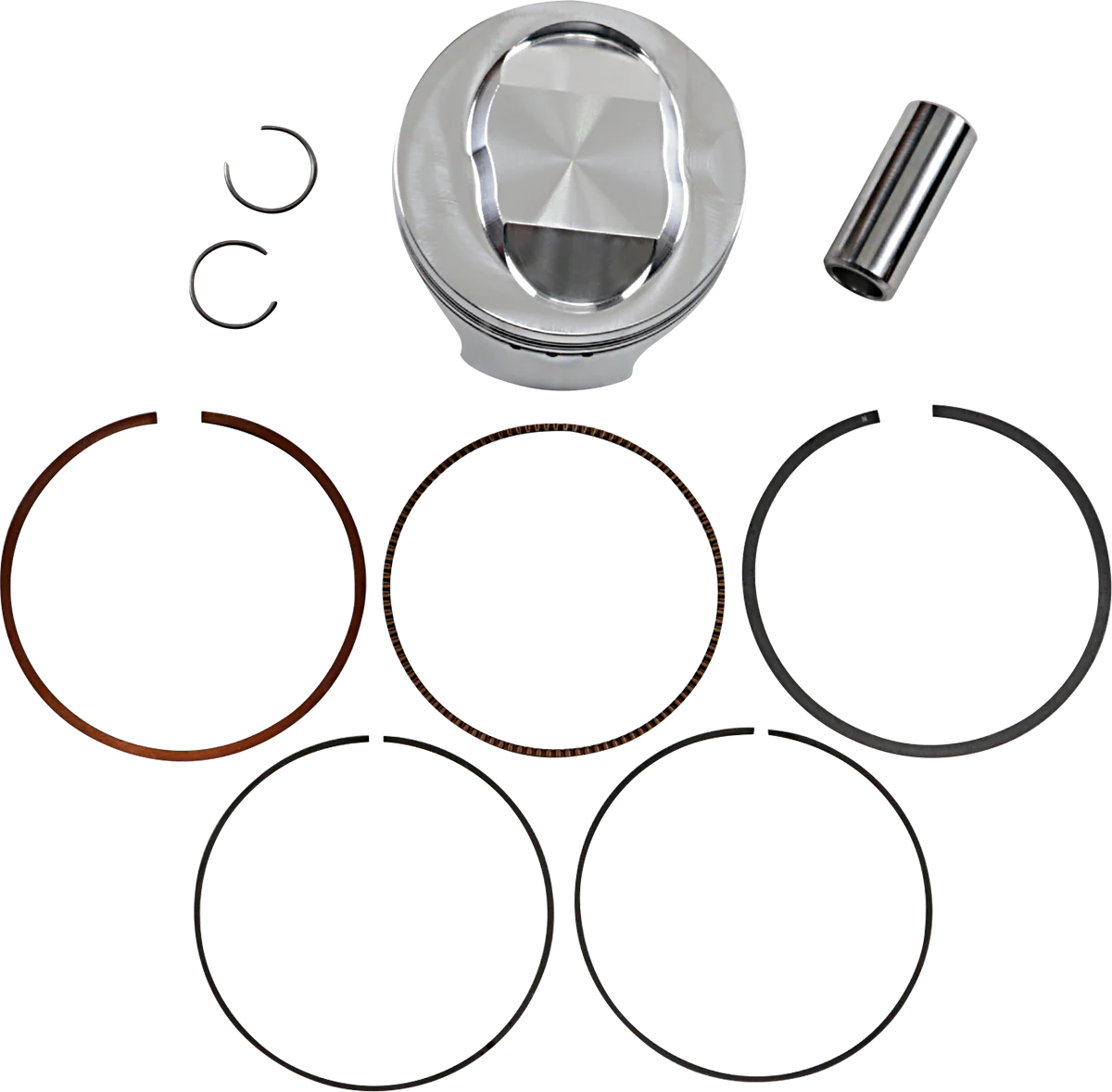 Breathable JE PISTONS Piston Kit - 74.00 mm - 12.0 1 CR - Yamaha 274195 Flexible