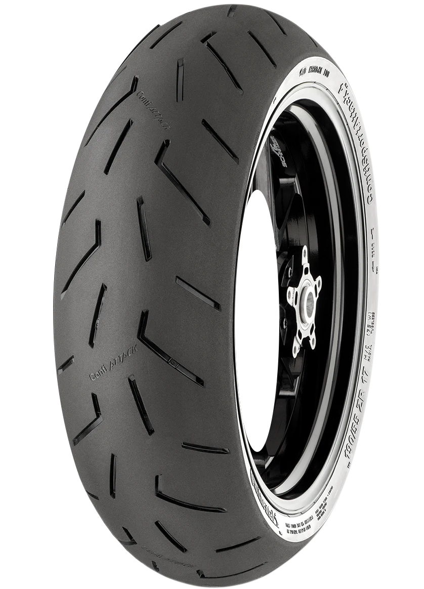 High-End CONTINENTAL Tire - ContiSportAttack 4 - Rear - 180 55ZR17 - 73W 02446030000 Proven