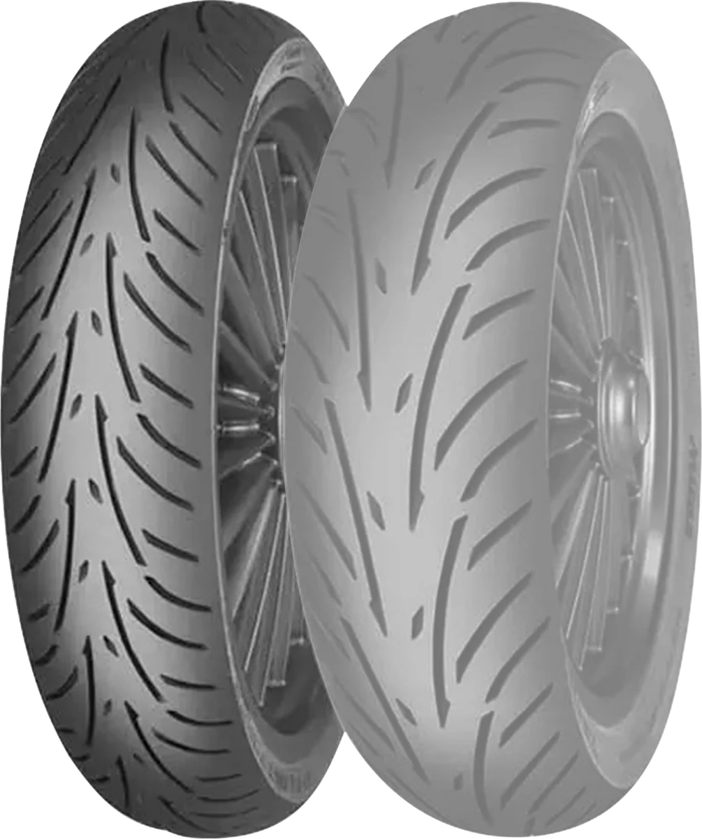 Breathable MITAS Tire - Touring Force-SC - Front Rear - 90 90-14 - 46P 70000683 Smart