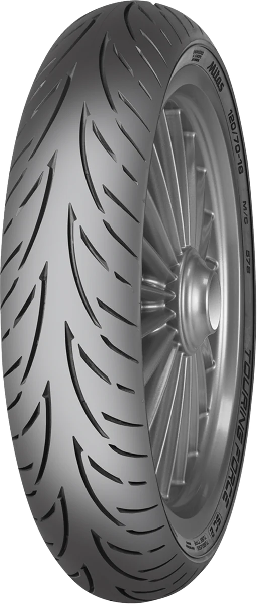 Recyclable MITAS Tire - Touring Force-SC 2 - Front Rear - 110 70-16 - 52S 70001399 Breathable