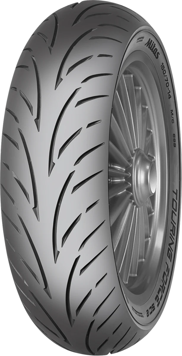 High-Performance MITAS Tire - Touring Force-SC 2 - Front Rear - 150 70-14 - 66S 70001226 Sophisticated