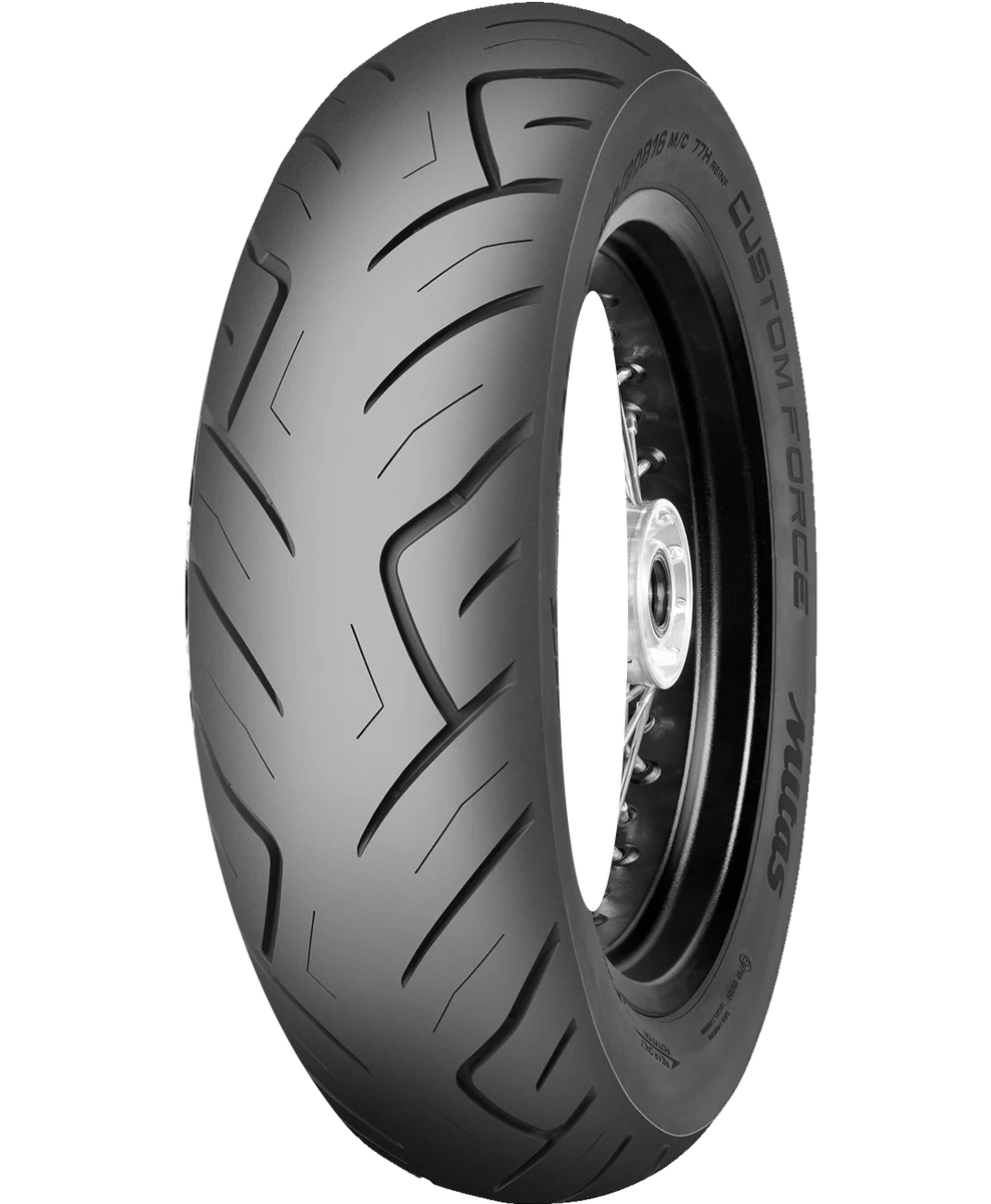 Authentic MITAS Tire - Custom Force - Rear - 130 90B16 MT90B16 - 73H 70000033 Flexible