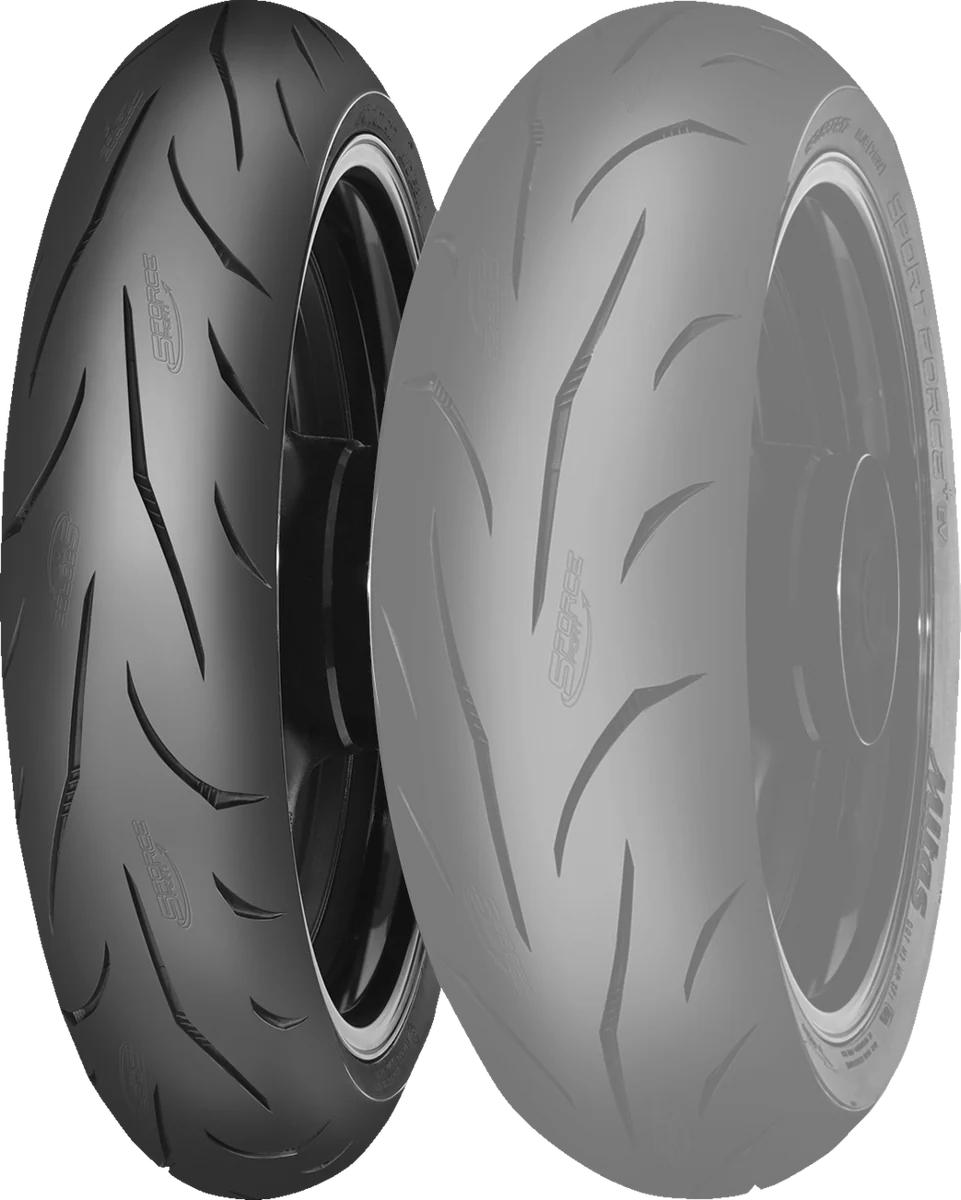 Secure MITAS Tire - Sport Force EV - Front - 120 70ZR17 - 58W 70000078 Luxury