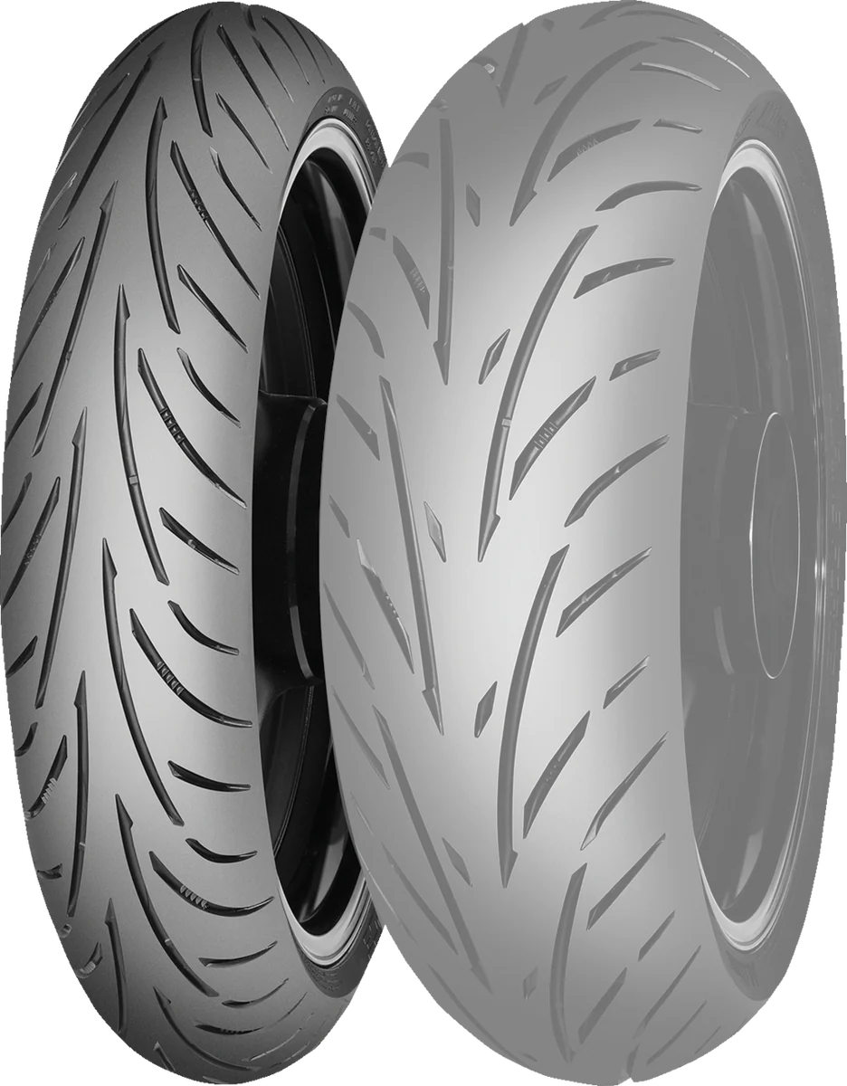 Clean MITAS Tire - Touring Force - Front - 120 60ZR17 - 55W 70000087 Lightweight