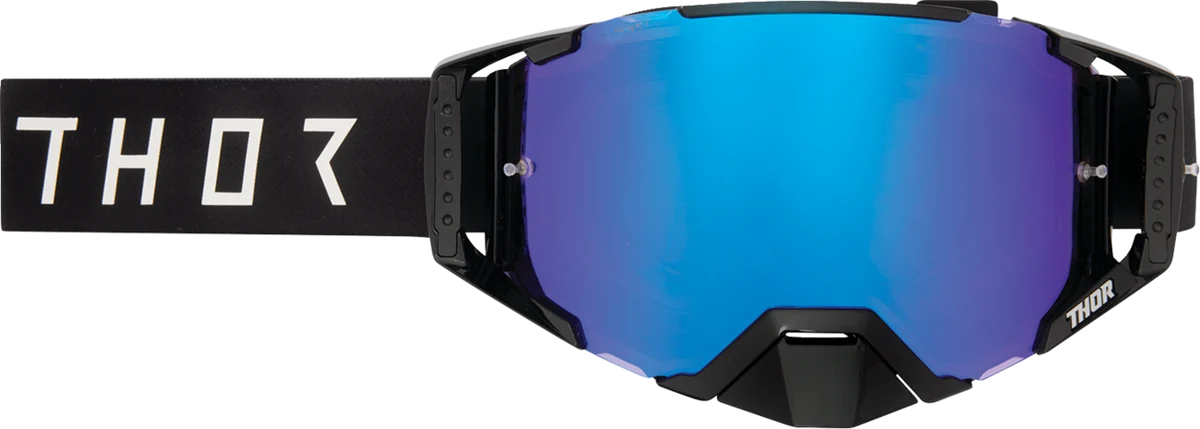 Superior THOR Ascend LTD Goggle - Synth - Black - Violet Mirror Lens 26014022 Responsible