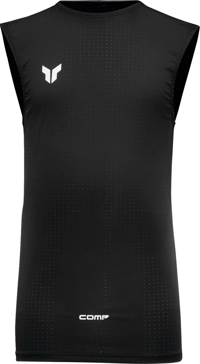 Versatile THOR Youth Comp Sleeveless Shirt - Black Dependable