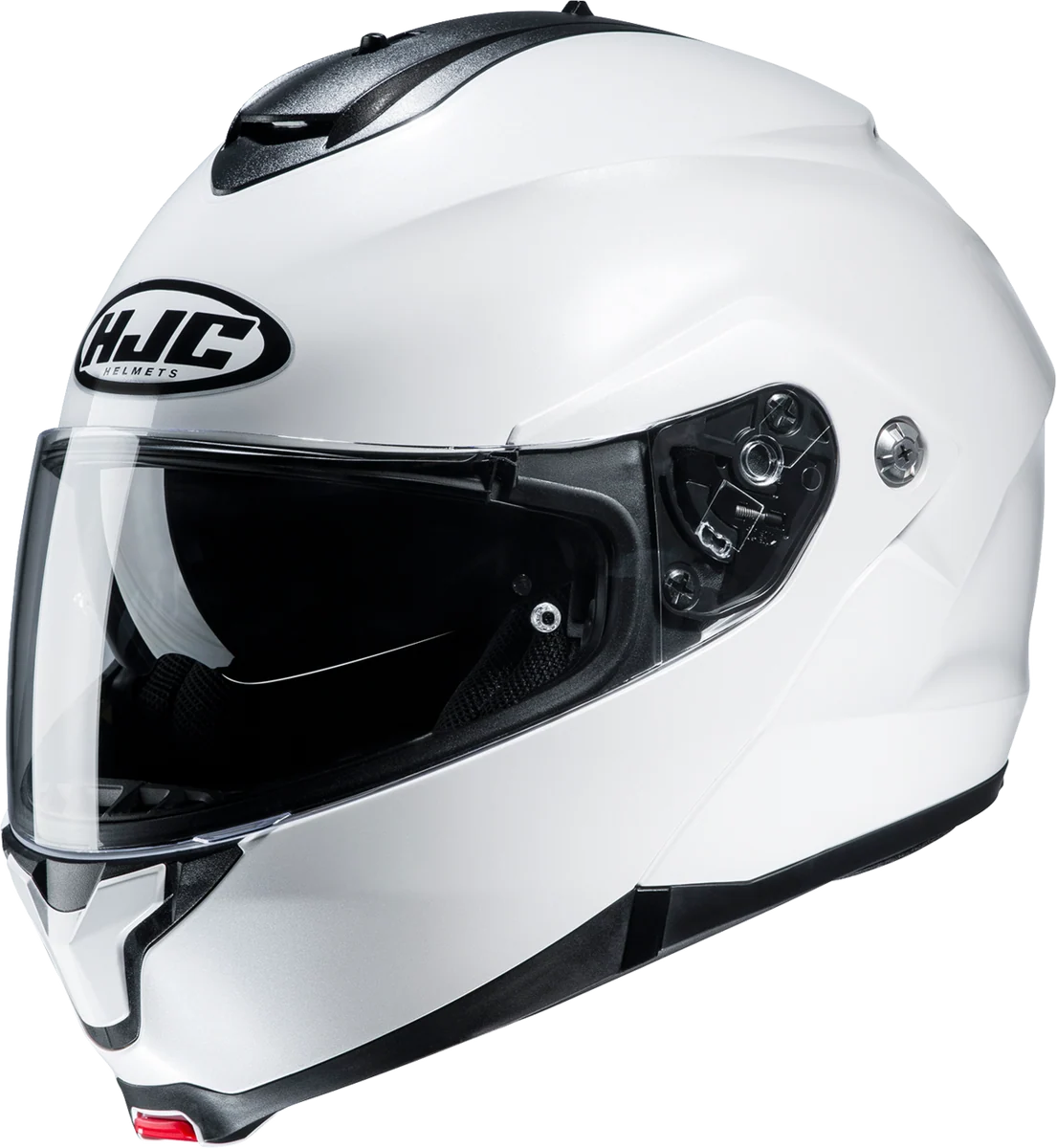 Secure HJC C91 Modular Helmet - Solid - Semi-Flat White - 4XL 338393 Contemporary