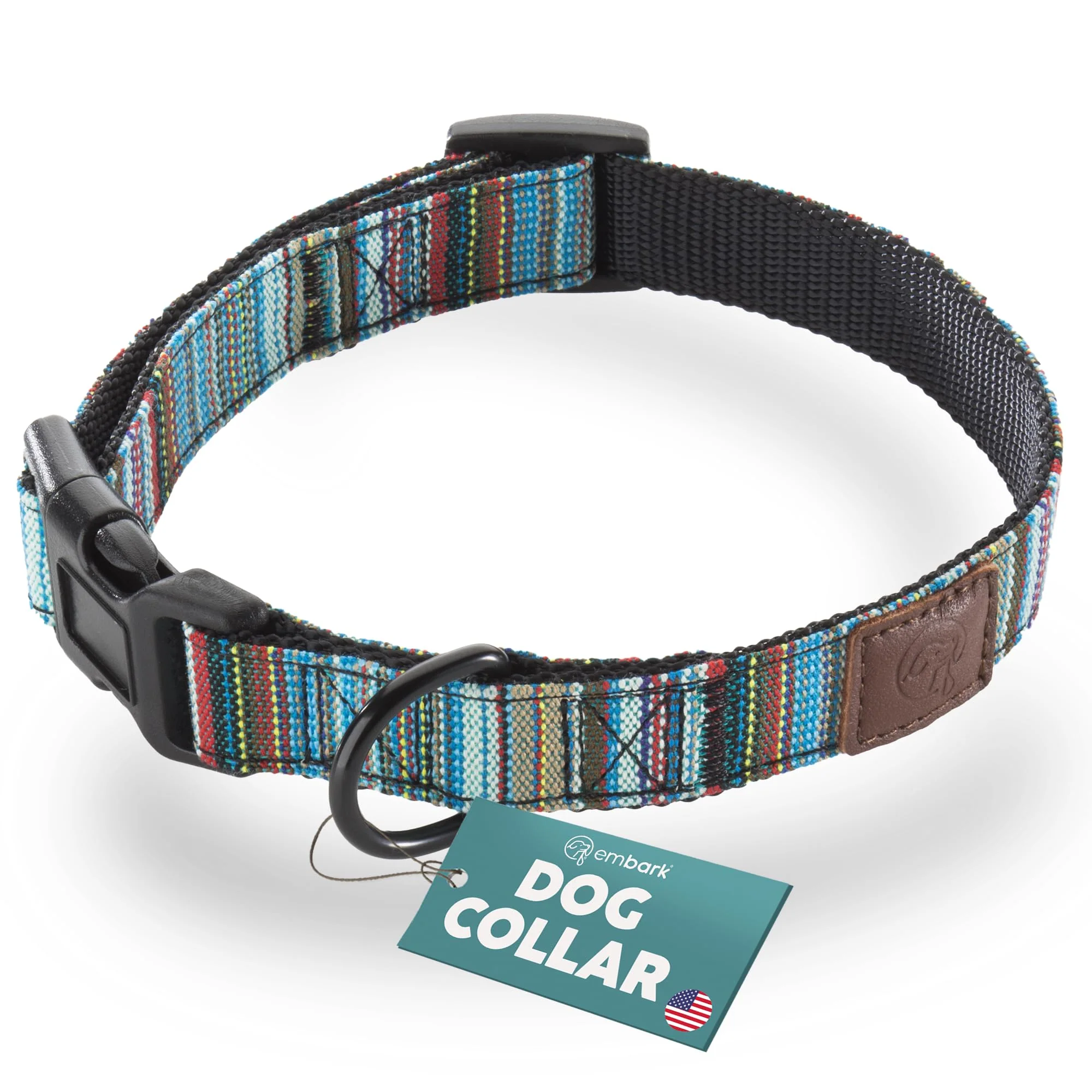 Trendy Embark Adventure Dog Collar – Durable Nylon Large Dog Collar Embark Pets Advanced