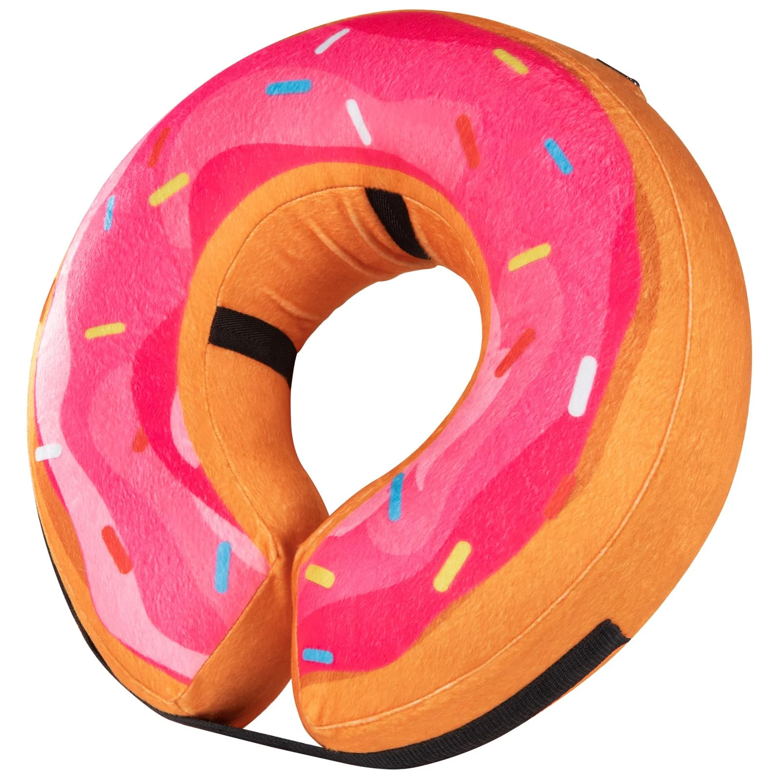 Fashionable Grand Line Donut Inflatable Recovery Collar – Pink X-Large for Dogs Cats Trusted