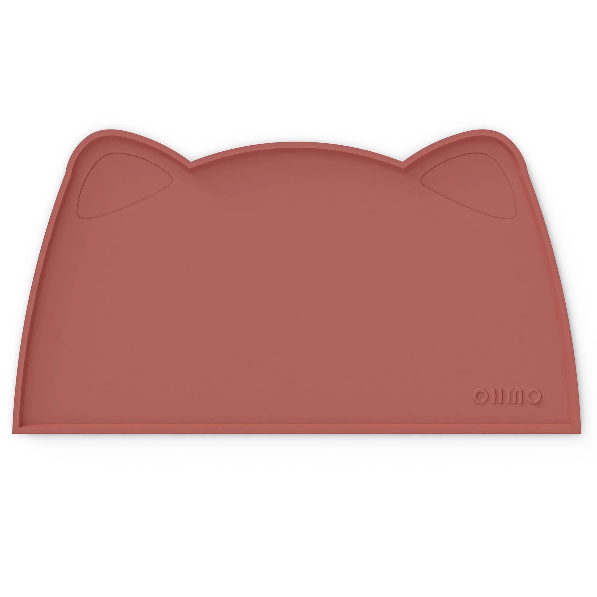 Verified OHMO Cat Food Mat – Non-Slip Silicone Feeding Mat 20x12 in Pure
