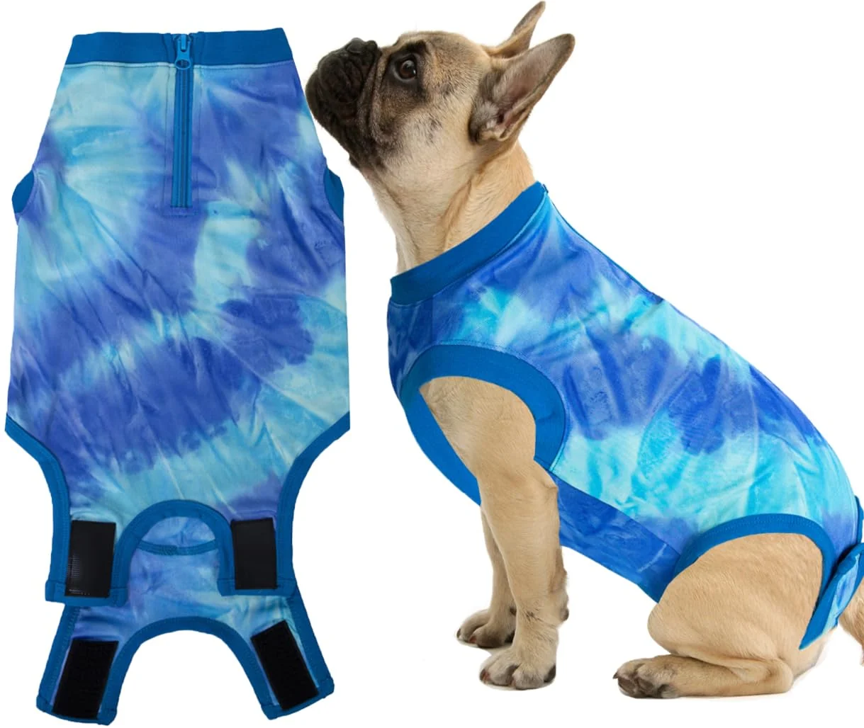 Genuine Wabdhaly Recovery Suit for Dogs – Zipper Cone Anti-Licking Breathable Small Male Neuter Specialty
