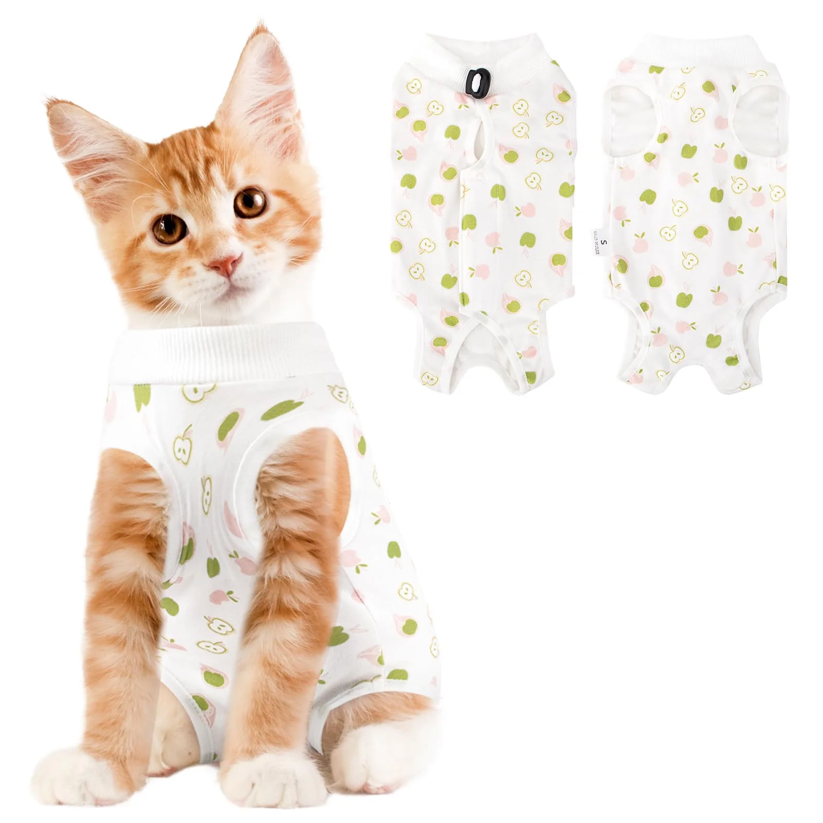 Safe Coppthinktu Cat Recovery Suit Female – Breathable Post-Surgery Cat Onesie Next-Generation