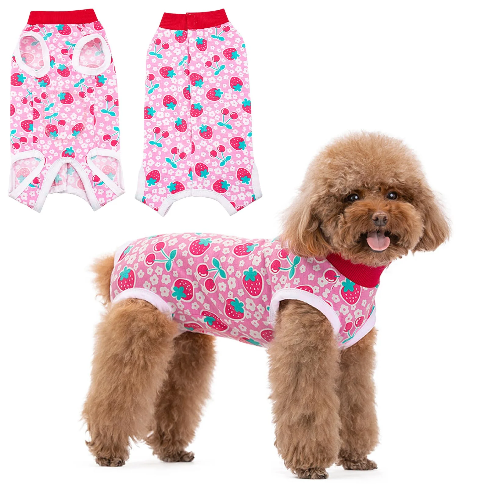 Natural Coppthinktu Recovery Suit for Dogs After Surgery – Soft Flexible One-Piece Dog Onesie Exclusive