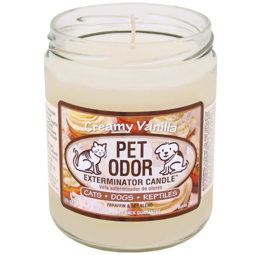 Modern Pet Odor Exterminator Candle Creamy Vanilla – SPECIALTY PET PRODUCTS Specialty