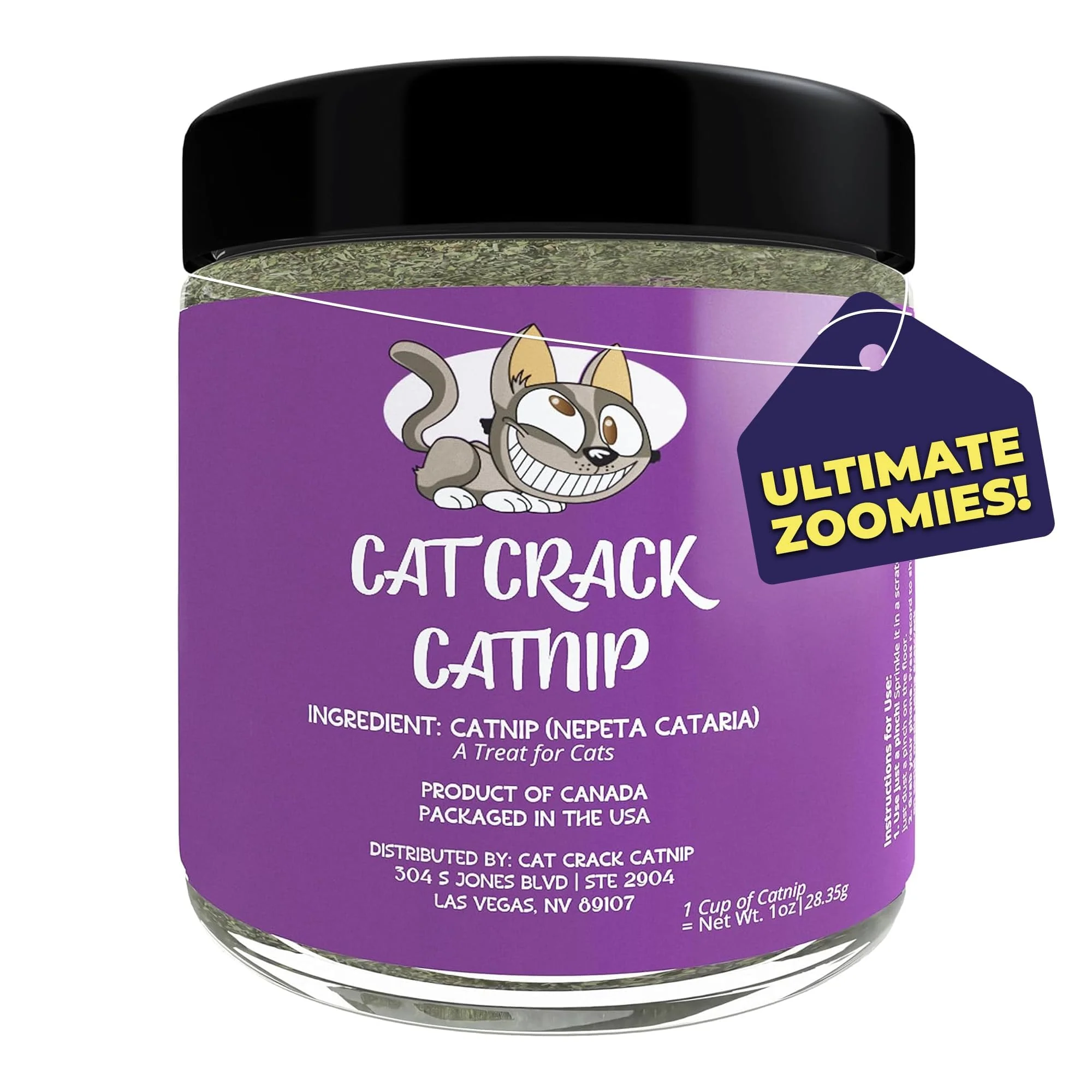 Fine Crafted Cat Crack Catnip Blend World-Class