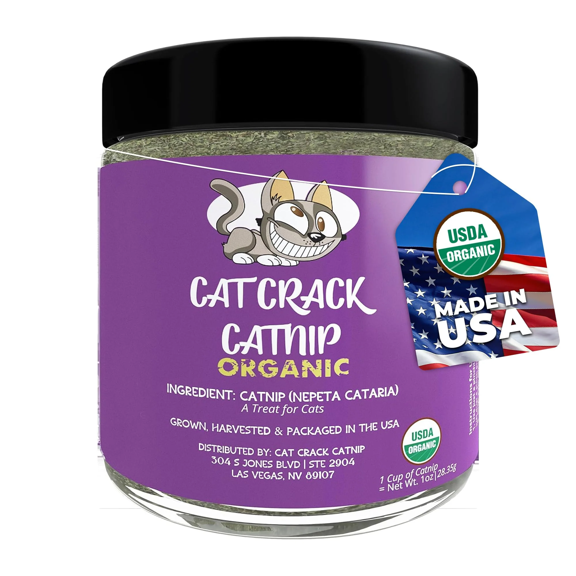 Practical Cat Crack Organic Catnip Dependable