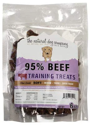 Minimalist The Natural Dog Company All Natural Soft Beef Training Treats – 95 Meat Breakable Soft Optimized