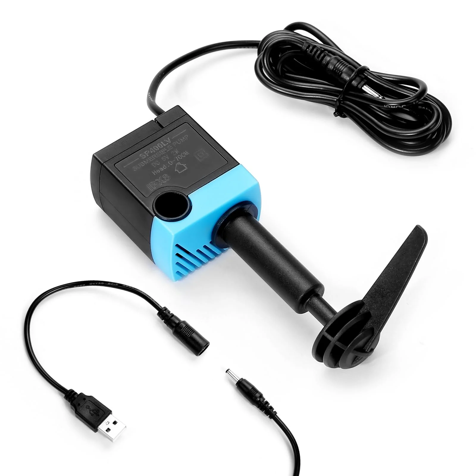 Efficient KutoraWorks Cat Fountain Pump USB for Platinum Fountains Quiet 2W Smart