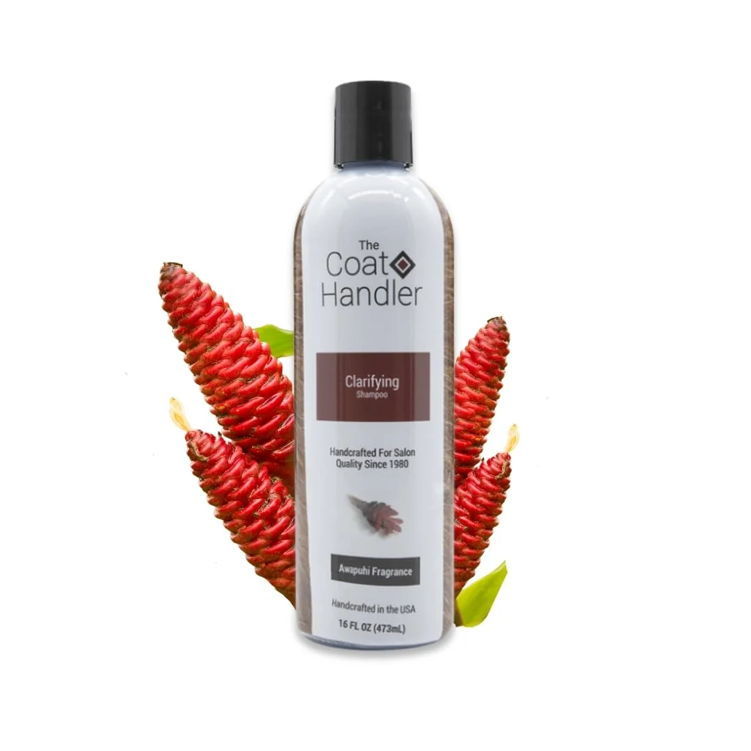 Contemporary The Coat Handler Clarifying Dog Shampoo 16 oz Natural Ingredients Concentrated Brightening Optimized