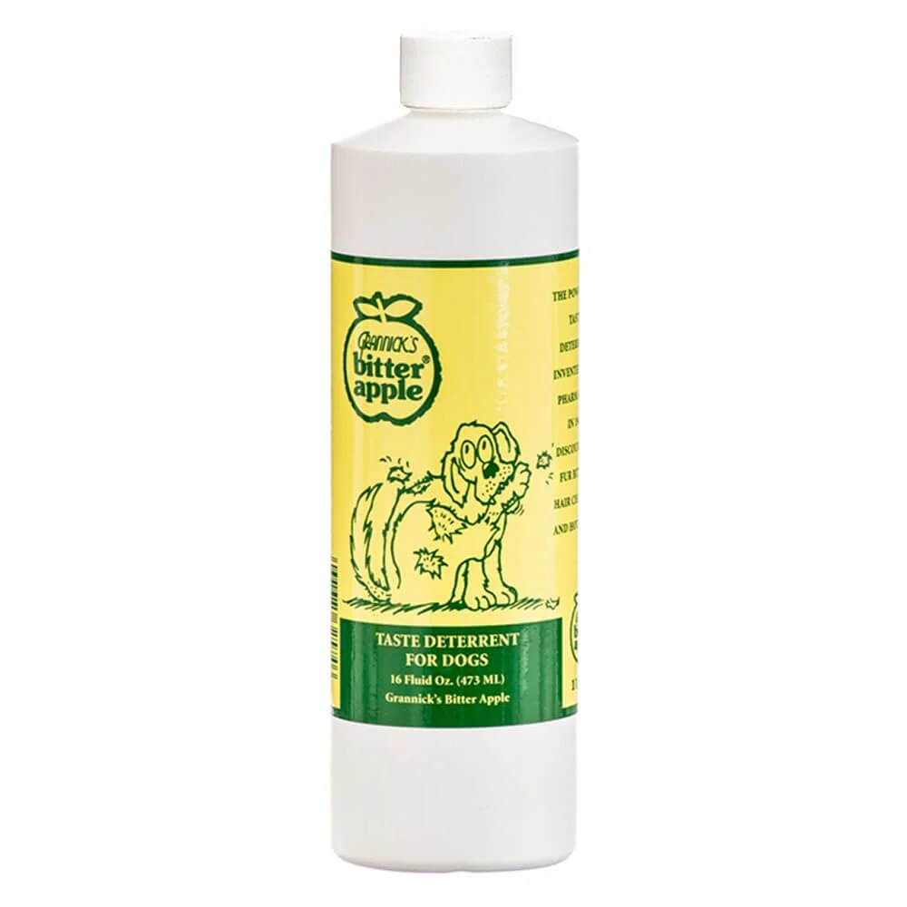 Authentic Grannick's Bitter Apple 16-Ounce Refill for Dogs – Safe Taste Deterrent Soft
