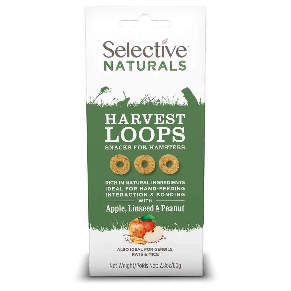 Innovative Supreme Petfoods Selective Naturals Harvest Loops with Apple Linseed Peanut – Pack of 4 Expertly Made