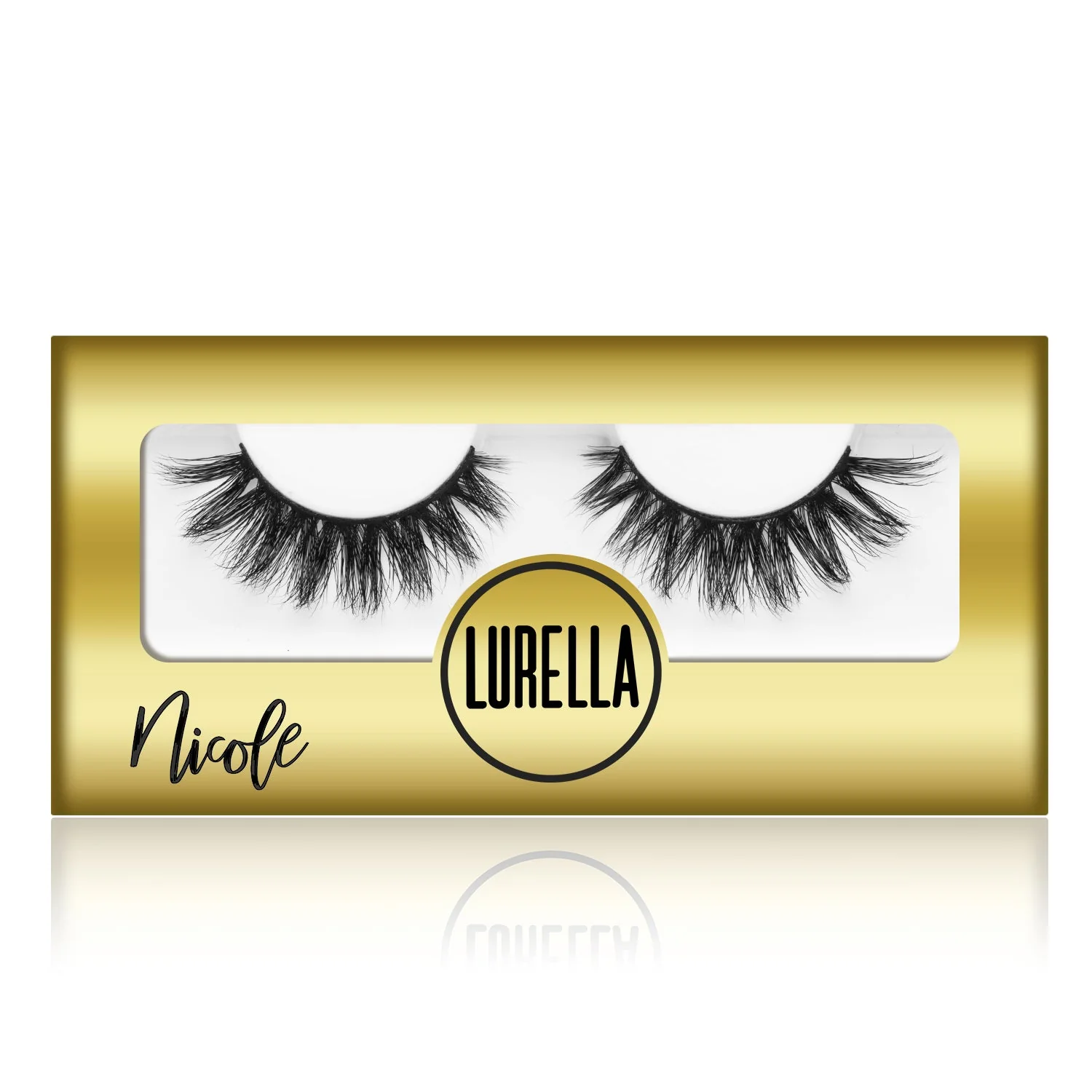 Sophisticated 3D Mink Eyelashes - Nicole Casual