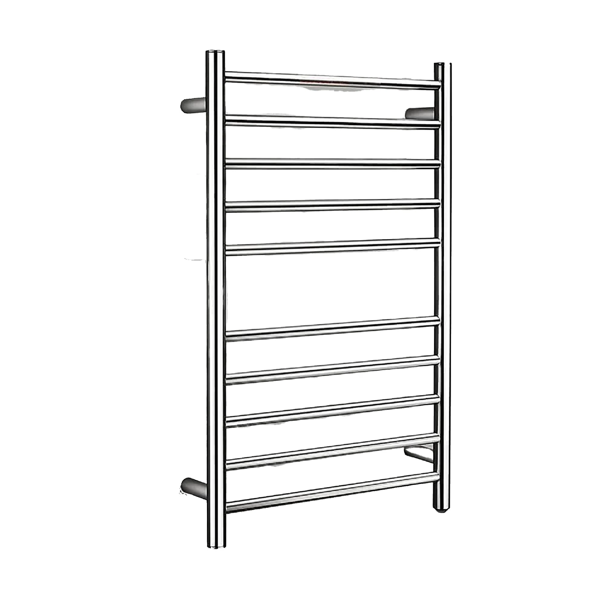 Stylish 10 bar Stainless Steel Wall Mounted Electric Towel Warmer Functional
