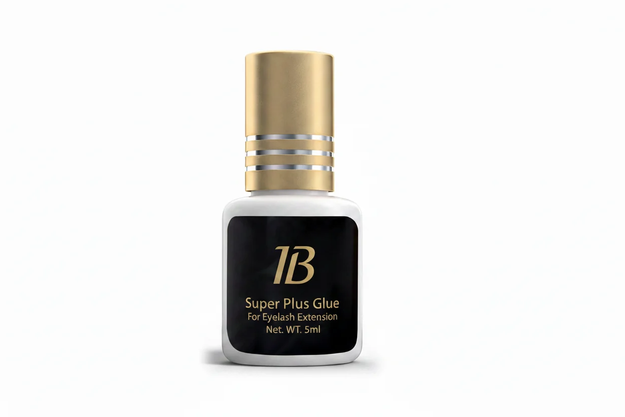 Functional IBeauty Super Plus Glue For Eyelash Health Extension 5ml Black Cola Gold Cap Korea 1-2Sec Fast Dry Makeup Tools Health Efficient
