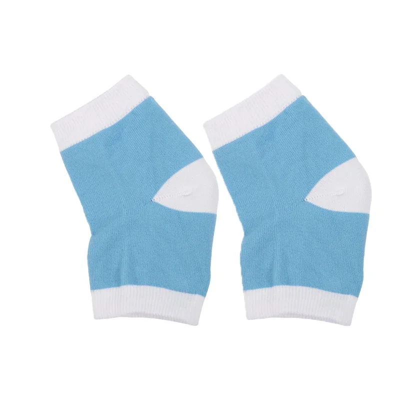 Luxury Colorful Silicone Moisturizing Gel Heel Socks Cracked Foot Skin Care Protectors Kit Set Professional Nursing Foot Health Care Advanced