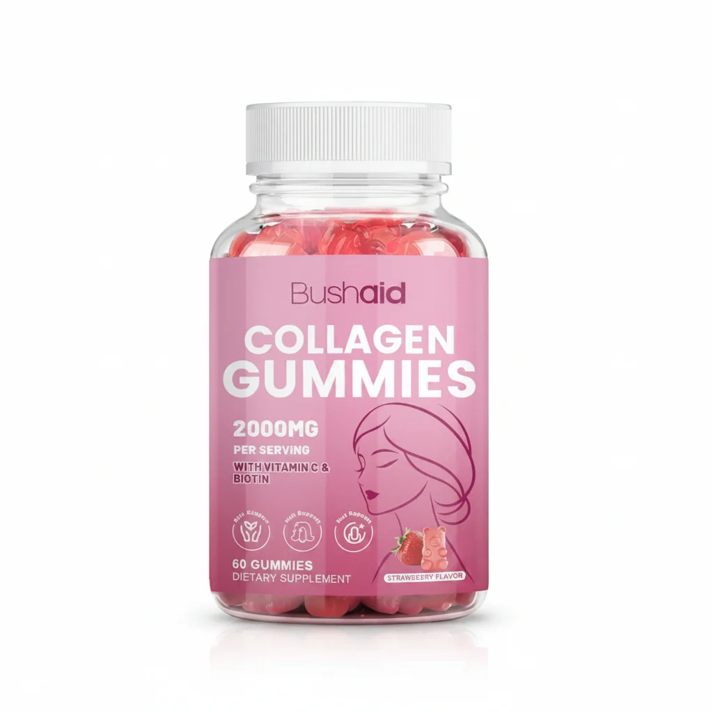 Solid Advanced Collagen Beauty Gummies Daily Vitamin Mineral Excellent
