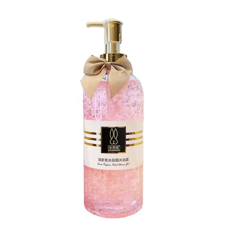 Flexible Large Capacity Family Bow Petal Shower Gel Practical