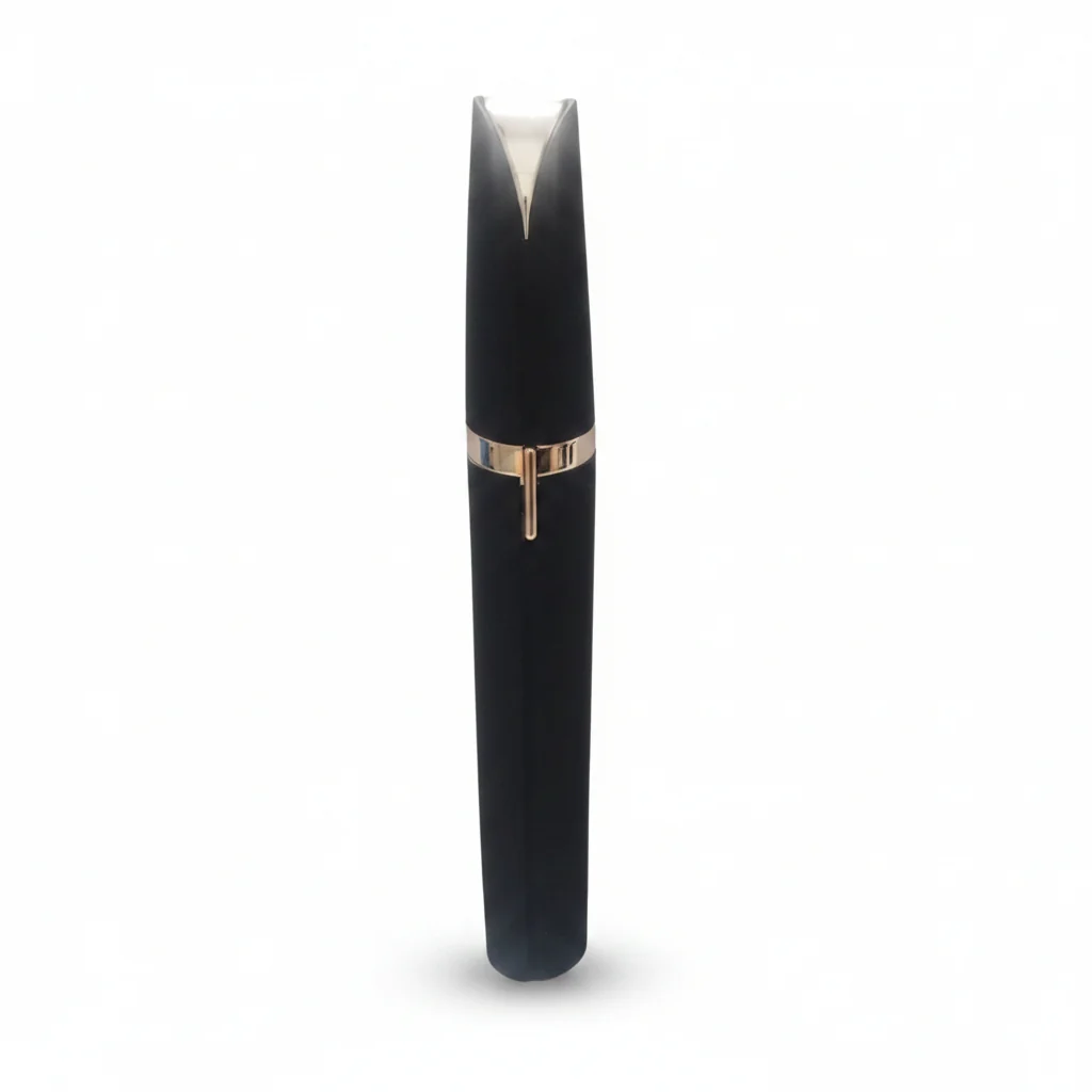 Sophisticated Mini Electric Eyebrow Trimmer Lipstick Brows Pen Hair Remover Painless Razor Epilator with LED Light Exclusive