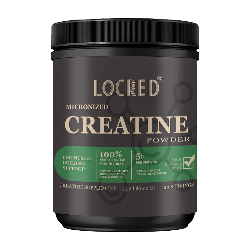 Certified Pure Micronized Creatine Monohydrate Powder Premium Unflavored Strength Muscle Support Crafted