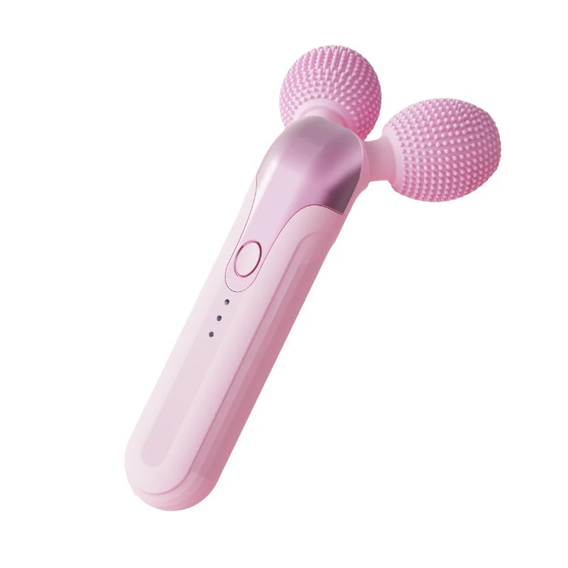 Premium Material Electric Vibrating Facial Cleansing Contour Roller – Rechargeable Face Massage Beauty Tool for Daily SkincareElectric Vibrating Facial Cleansing Contour Roller Specialty