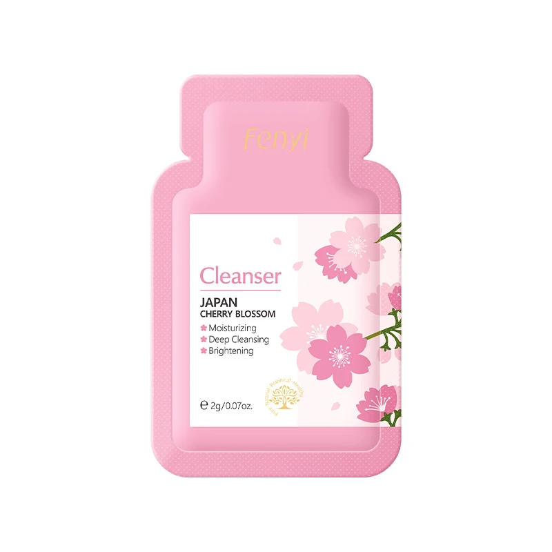 Enhanced Fenyi Japan Cherry Blossom Moisturizing Facial Cleanser Test Pack 2g Sustainable