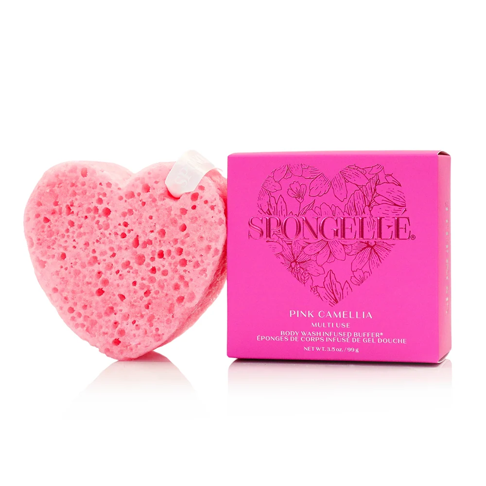 Advanced Pink Camellia Heart Buffer Eco-Friendly