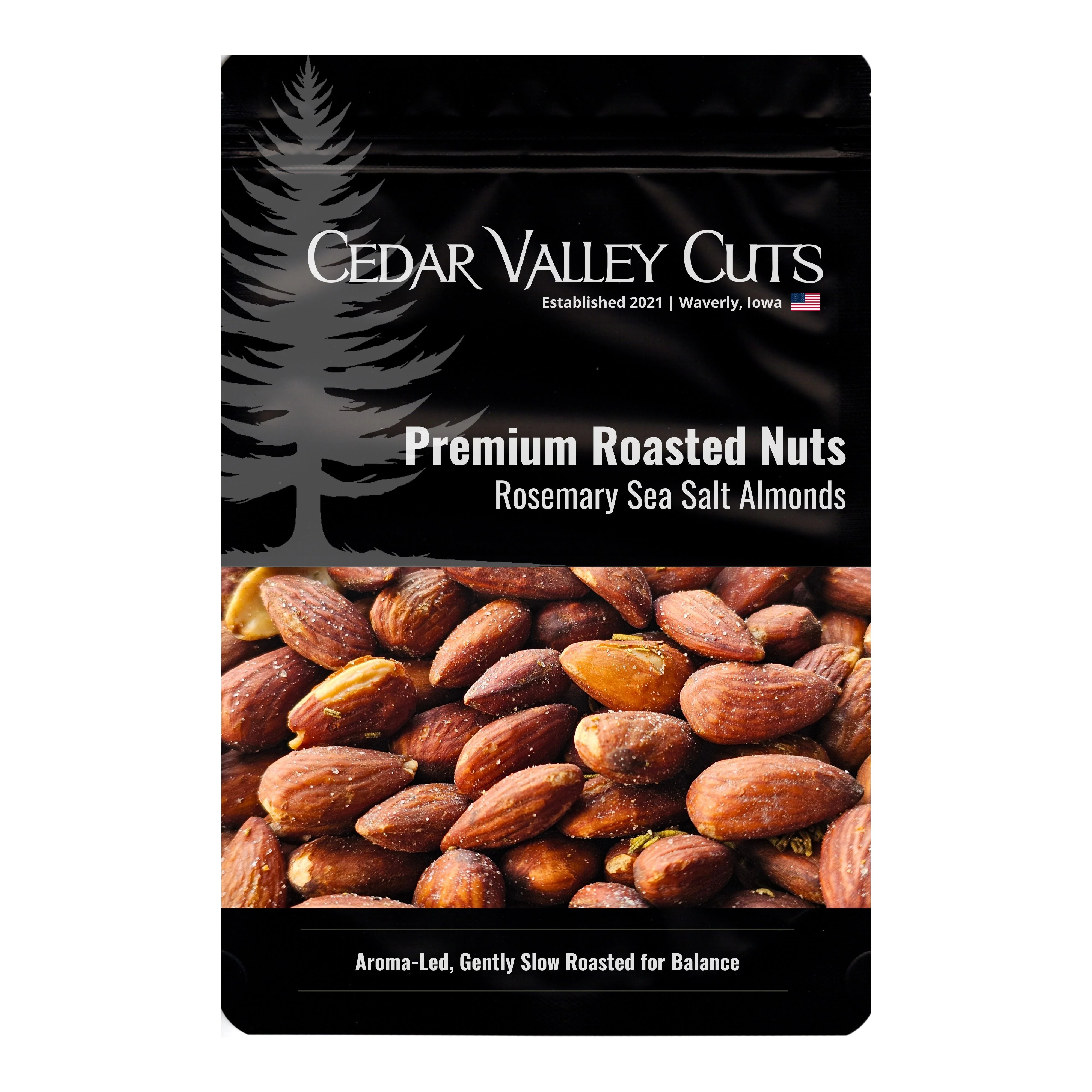 Versatile Rosemary Sea Salt Almonds High-Performance