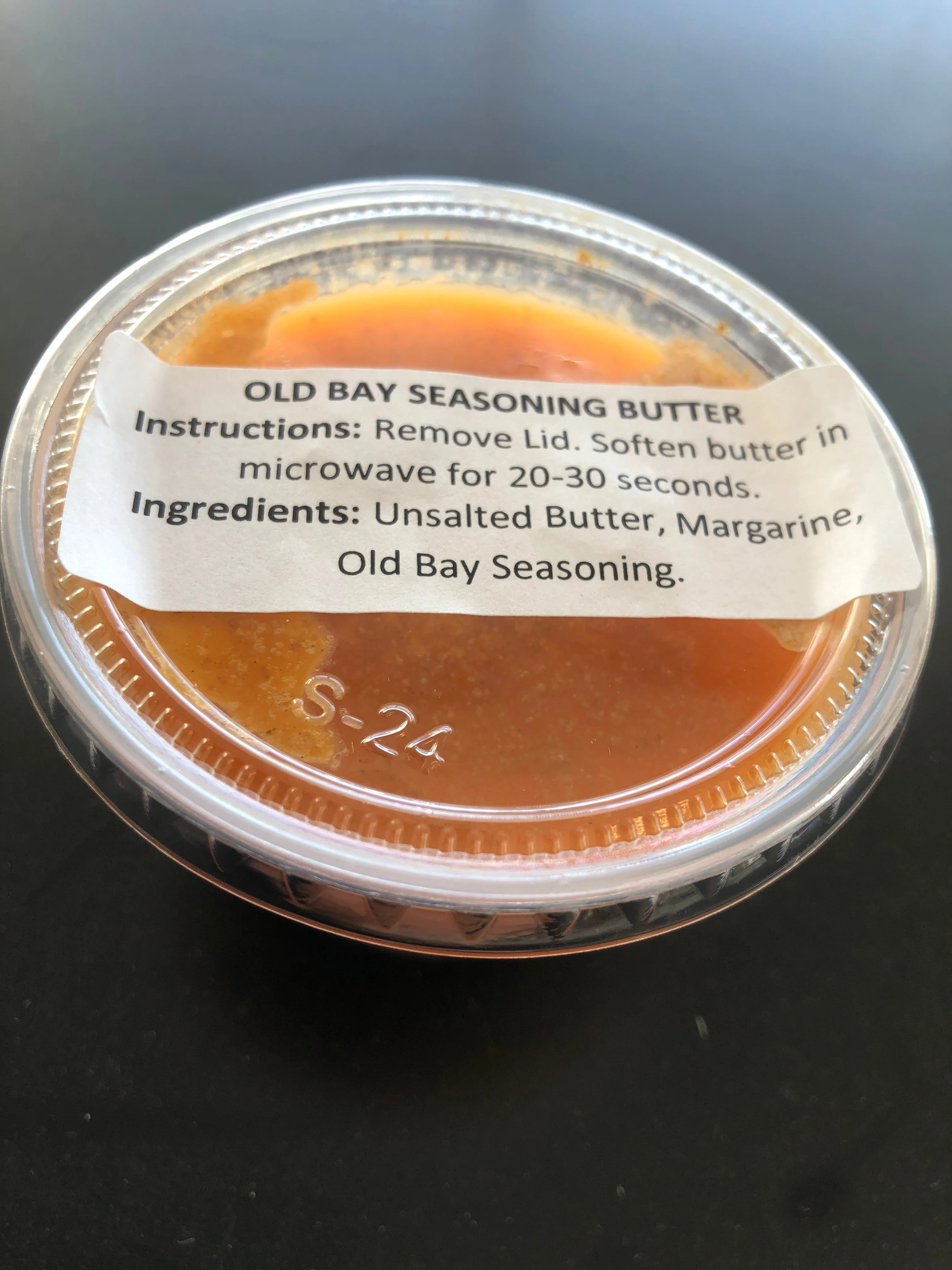 Advanced Old Bay Boil Butter 4 oz. Selected