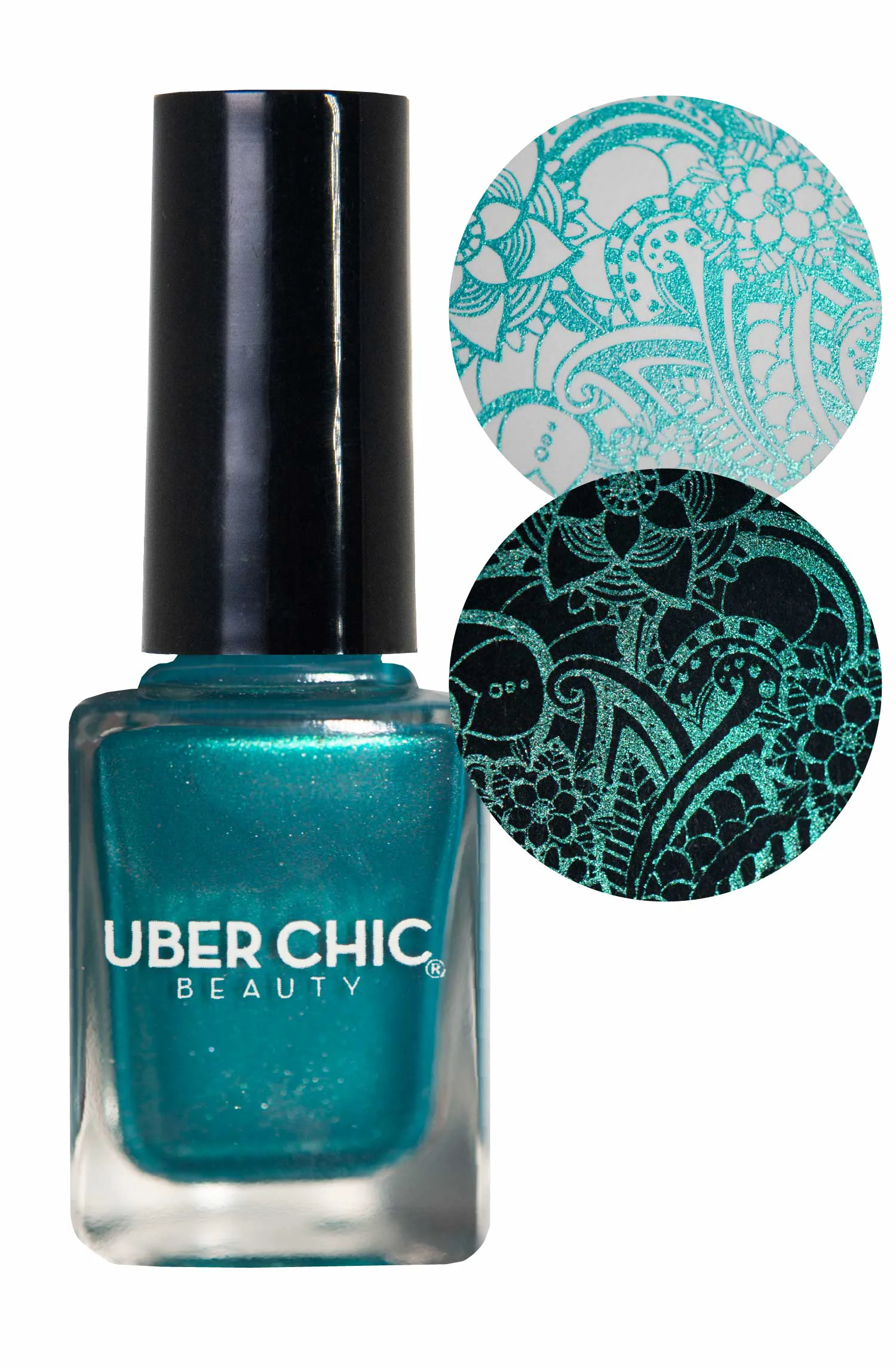 High-Performance Dance Teal Dawn - Stamping Polish Authentic