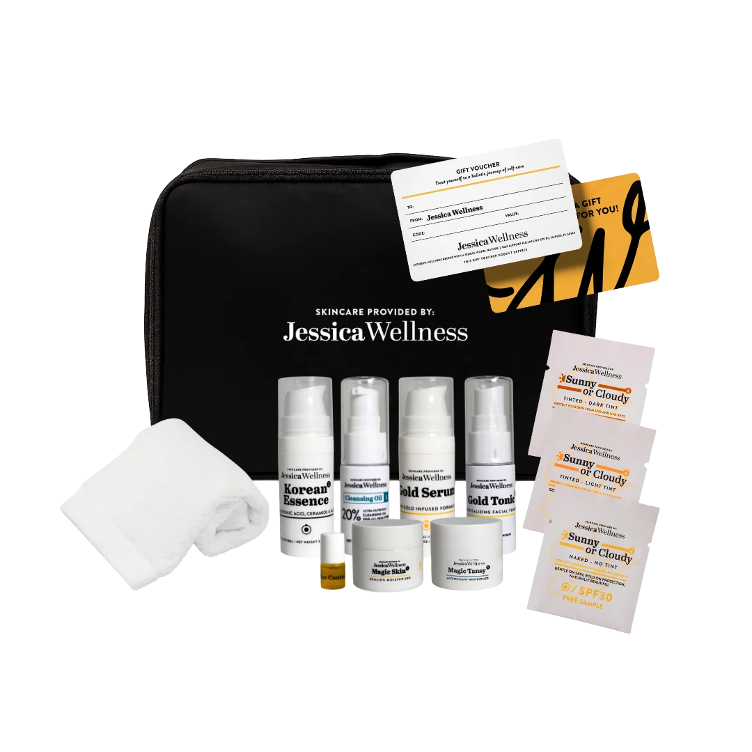 Environmentally Friendly Gold Beauty Line Travel Size Smart