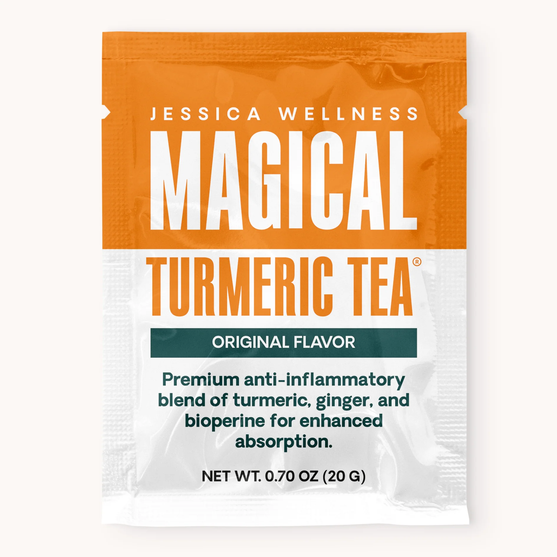 Healthy al Turmeric Tea 20gr Travel Size Natural