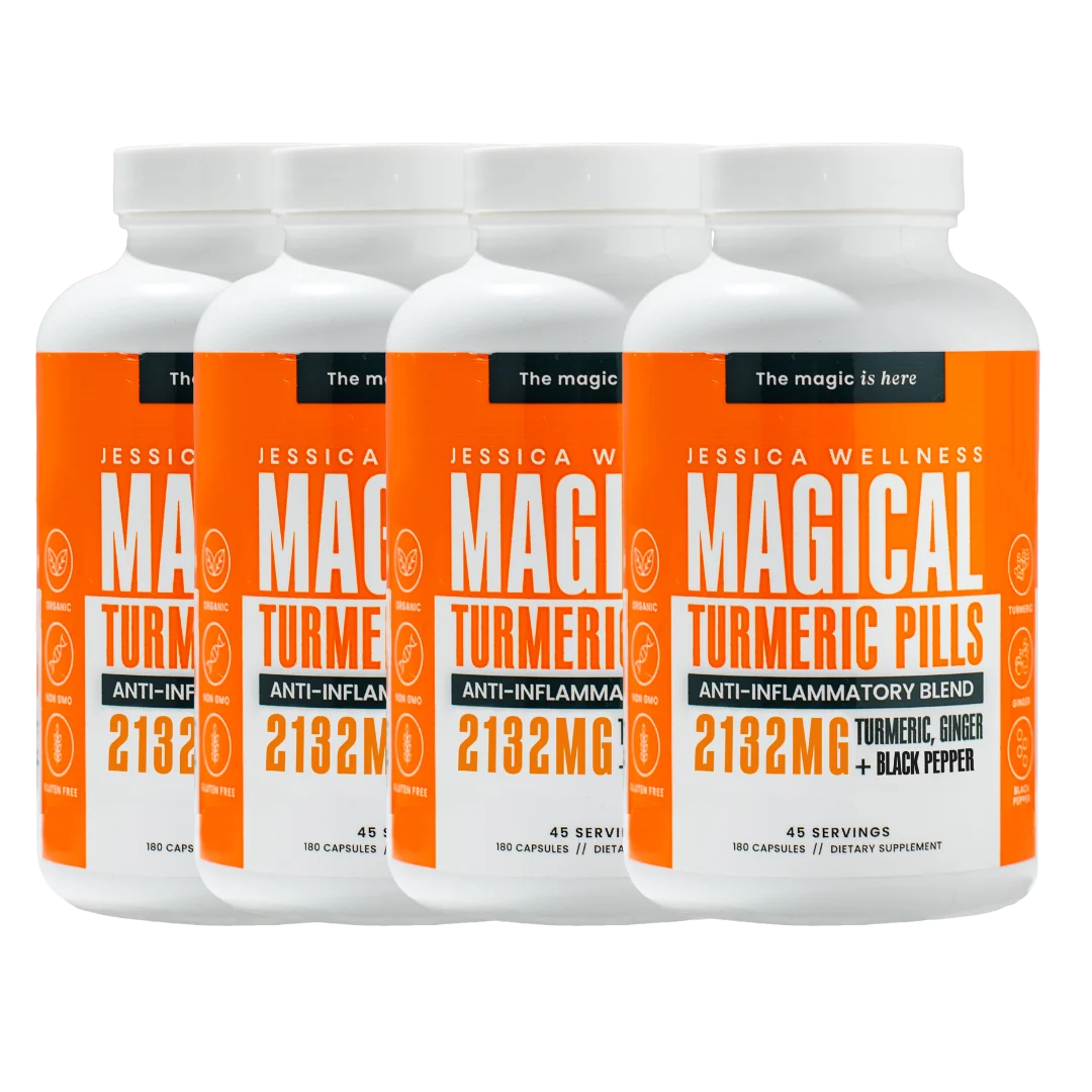 Effective al Turmeric Pills Pack of 4 Convenient