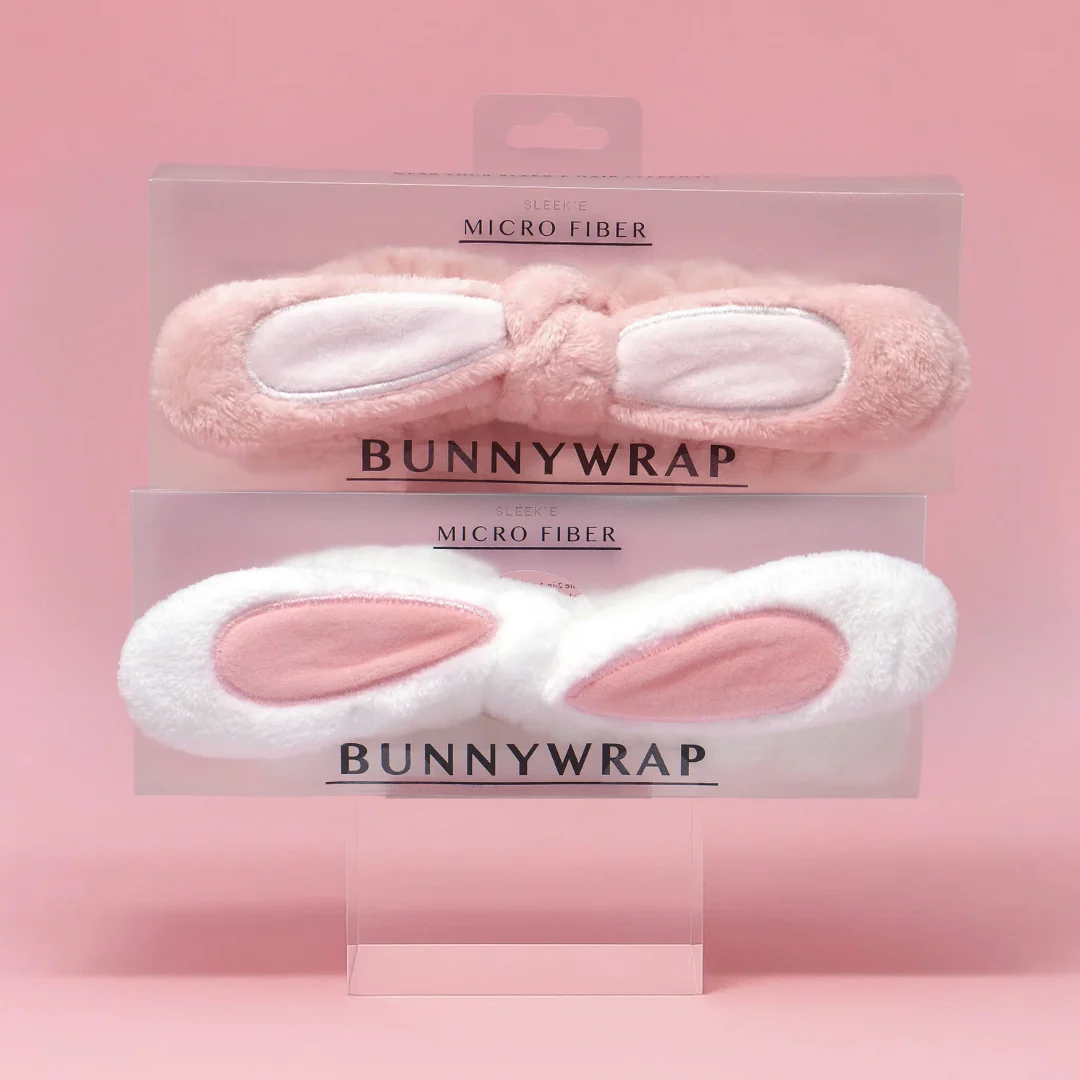 Smart Double the Fluff Microfiber Bunnywrap Headband Duo Advanced