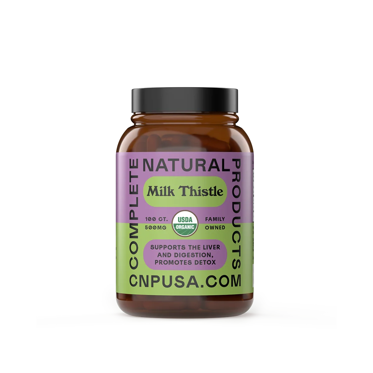 Professional Organic Milk Thistle Capsules High-Quality