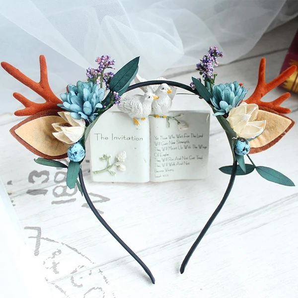 Powerful Maxbell Christmas Deer Antlers Headband Cute Headdress Headwear Hair Accessories Practical