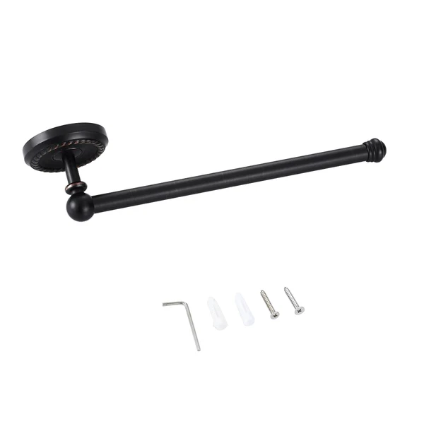 Expertly Made Maxbell Wall Mounted Towel Holder Rack Bath Hanger Hook Bathroom Brass 1 Line A Classic