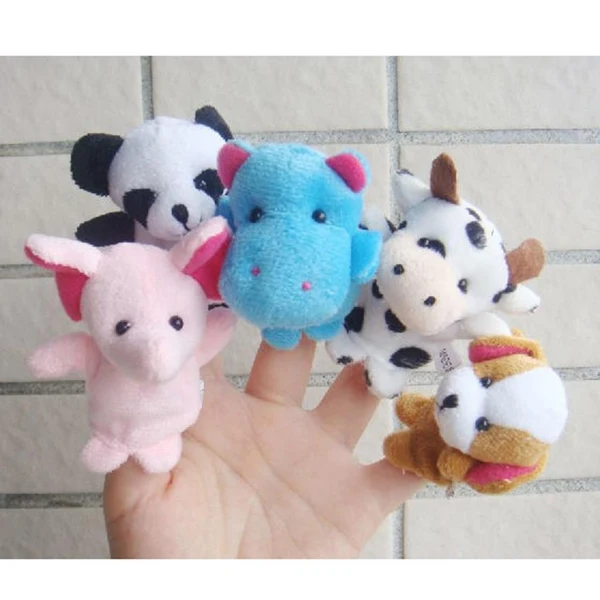 User-Friendly Maxbell 10ps Finger Puppet Cloth Plush Doll Baby Educational Hand Cartoon Animal Toy Safe