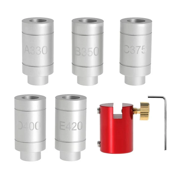 Superior Maxbell Headspace Gauge Set Easy Installation with 5 Bushing for A330 D400 B350 Crafted