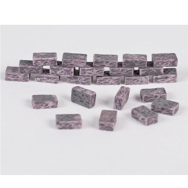 Reusable Maxbell Miniature Bricks Fairy Garden Micro Landscape Bonsai Pot Craft DIY Decor S Soft